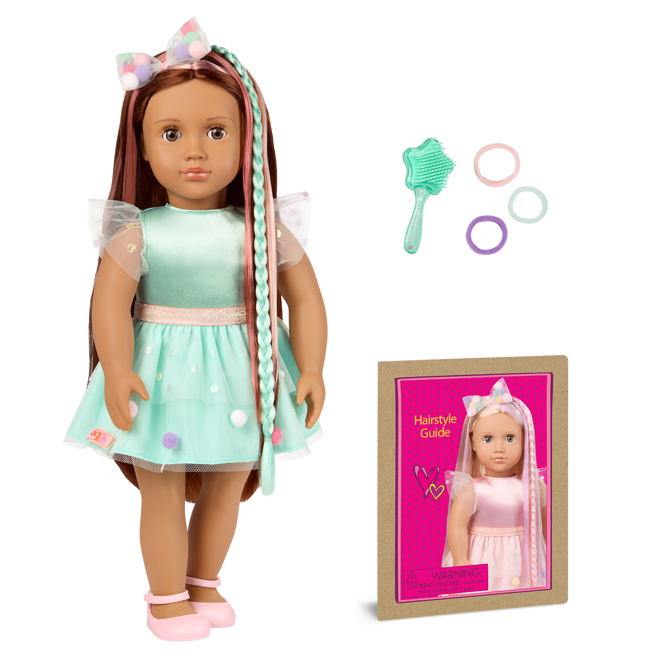 Our Generation Angelina “From Hair to There” 18" Hair Grow Doll