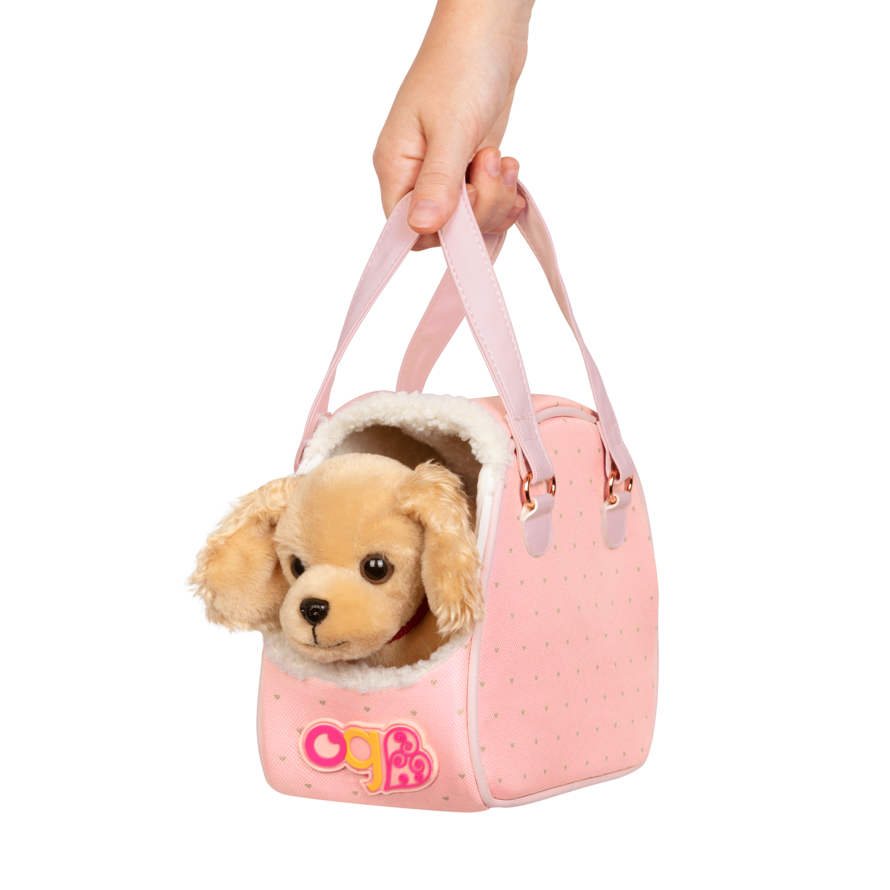 Our Generation Hop In Cocker Spaniel Dog Carrier