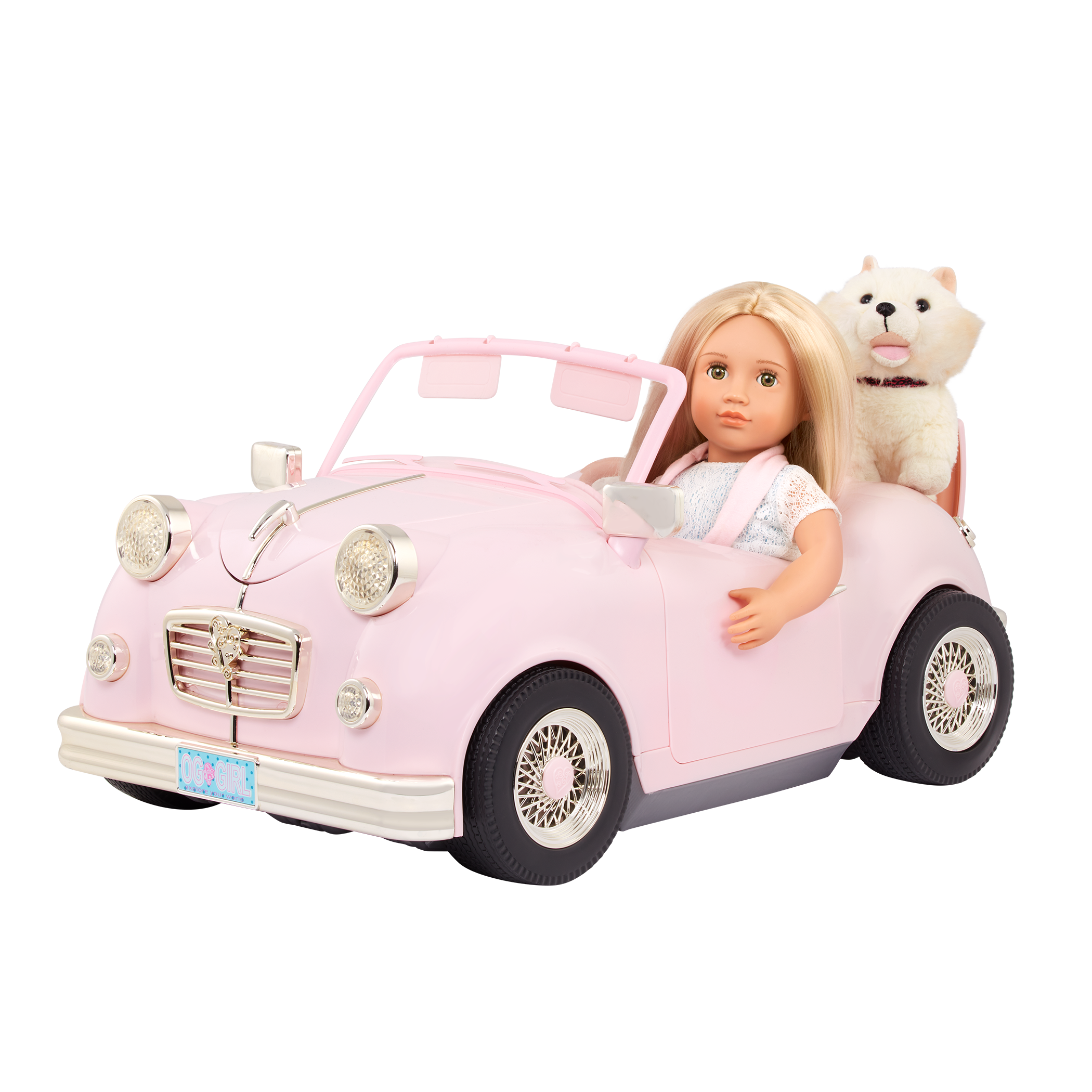 Our Generation Convertible Cruiser Doll Car