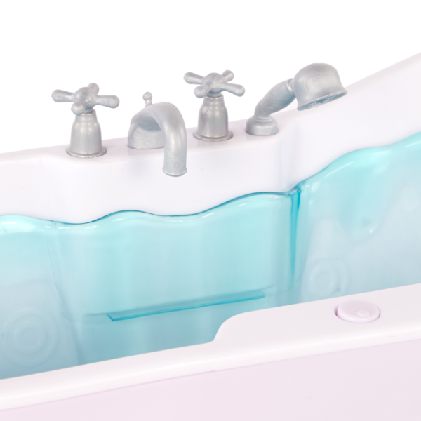 Our Generation Bubbly Bathtime Bathtub Set 18" Doll