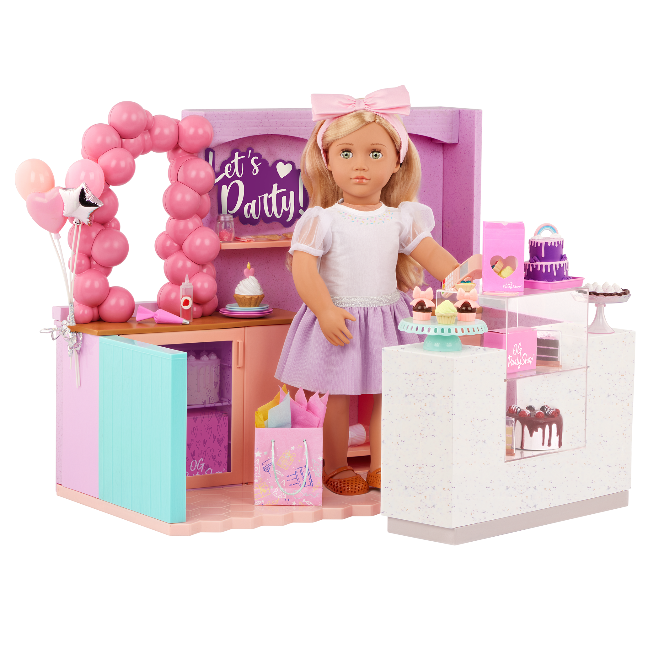 Our Generation Accessories Party Shop Cake Shop for 18" Doll