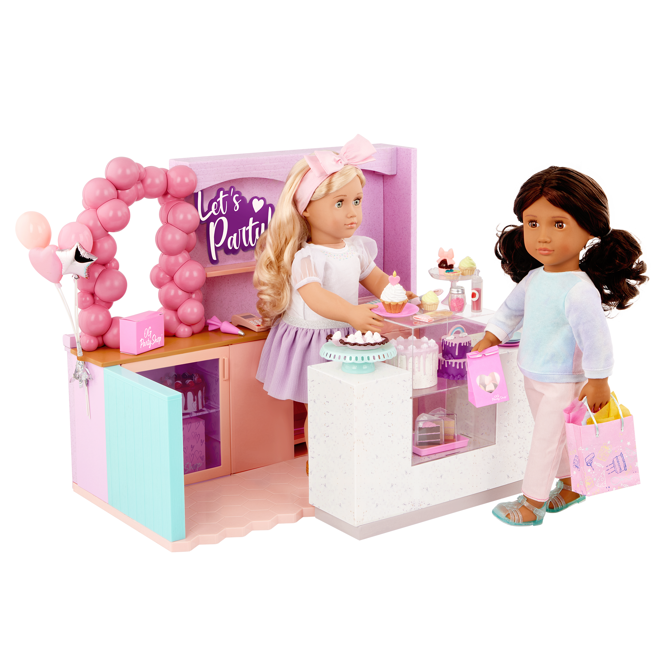 Our Generation Accessories Party Shop Cake Shop for 18" Doll
