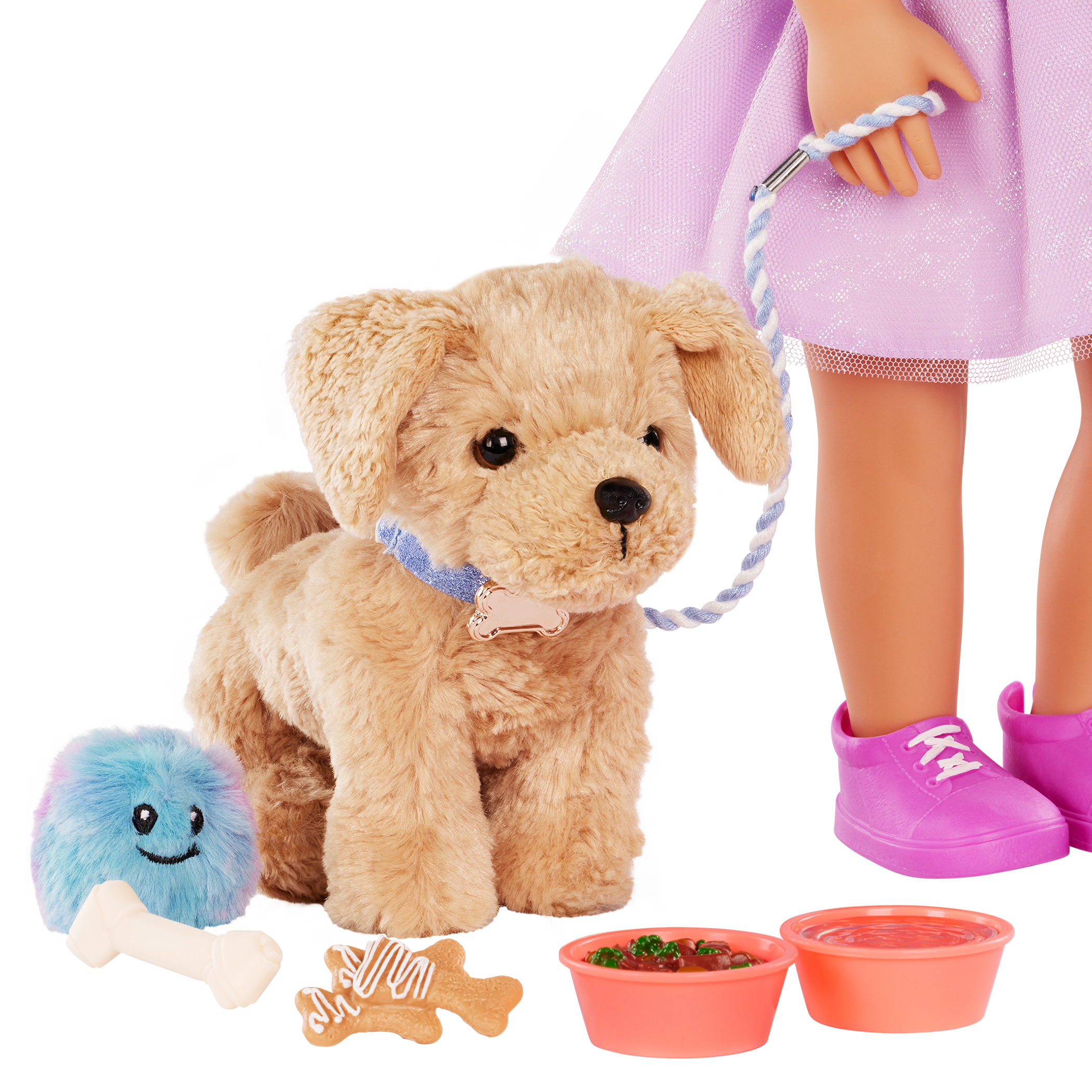 Our Generation Accessories Puppy Care & Play Pup for 18" Doll