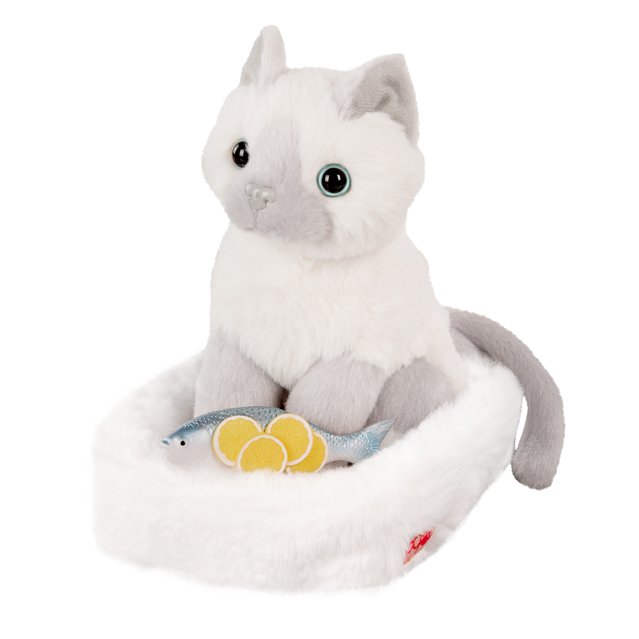 Our Generation Accessories Feline Fabulous Cat Plush Bed & Accessories for 18" Dolls