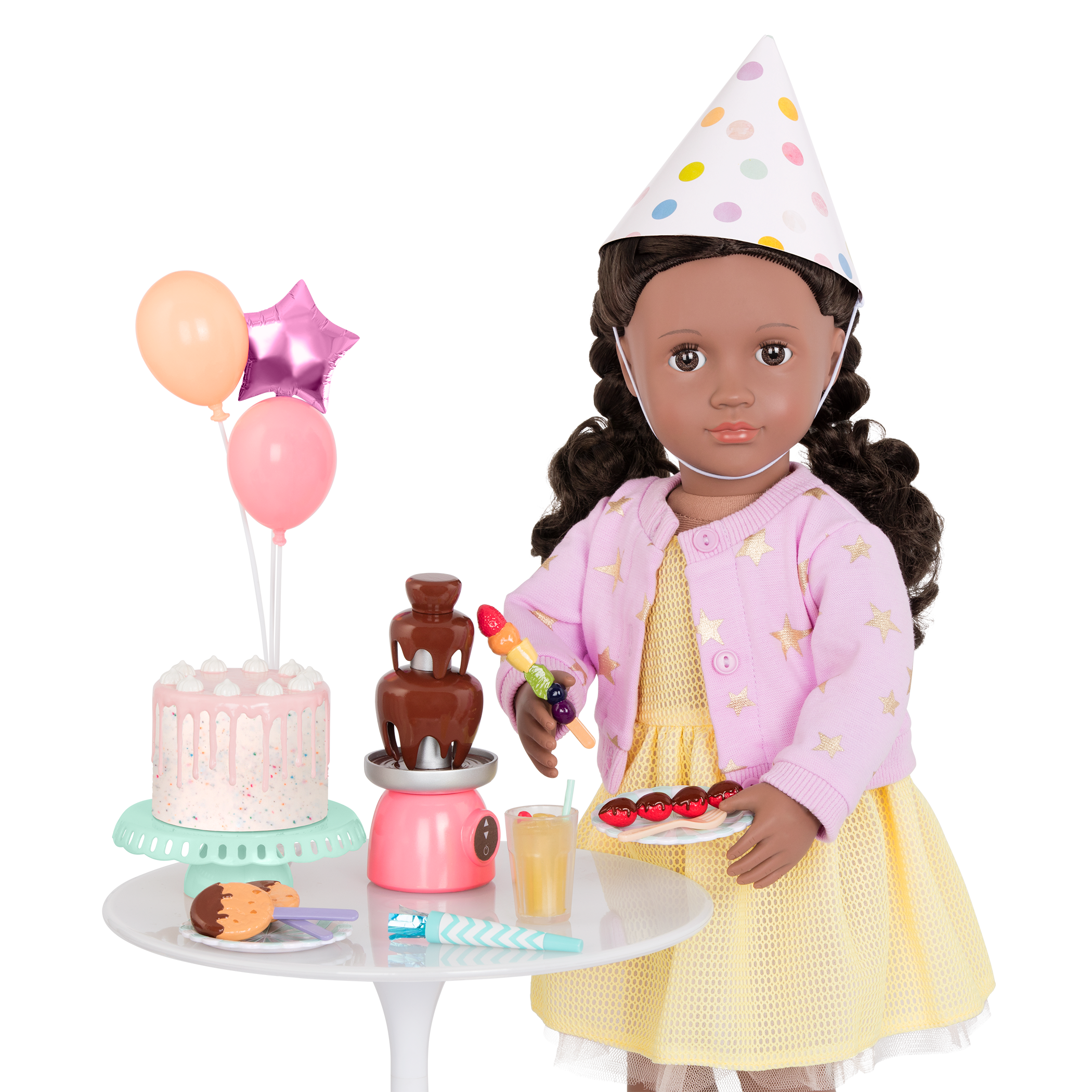 Our Generation Accessories Sweet Celebration Birthday Set for 18" Doll