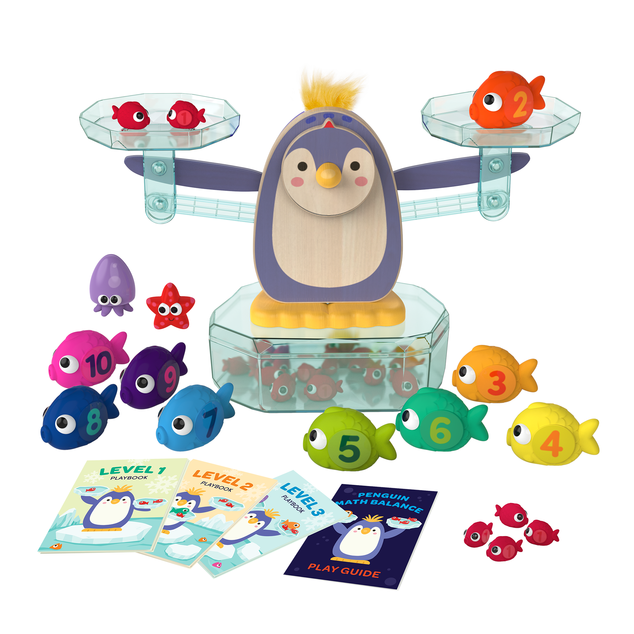 Battat Education Penguin Math Balance Scale
