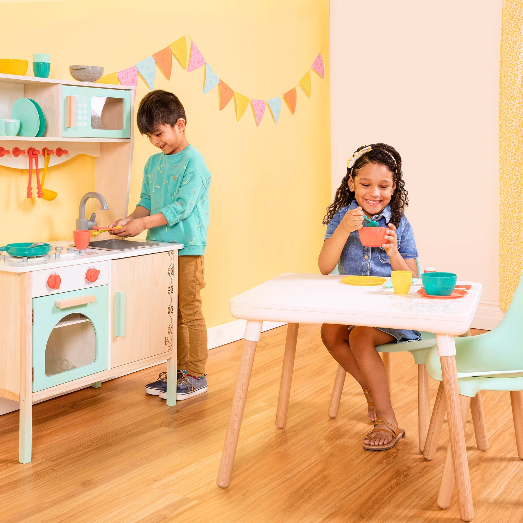 B Toys Mini Chef Kitchenette Play Kitchen