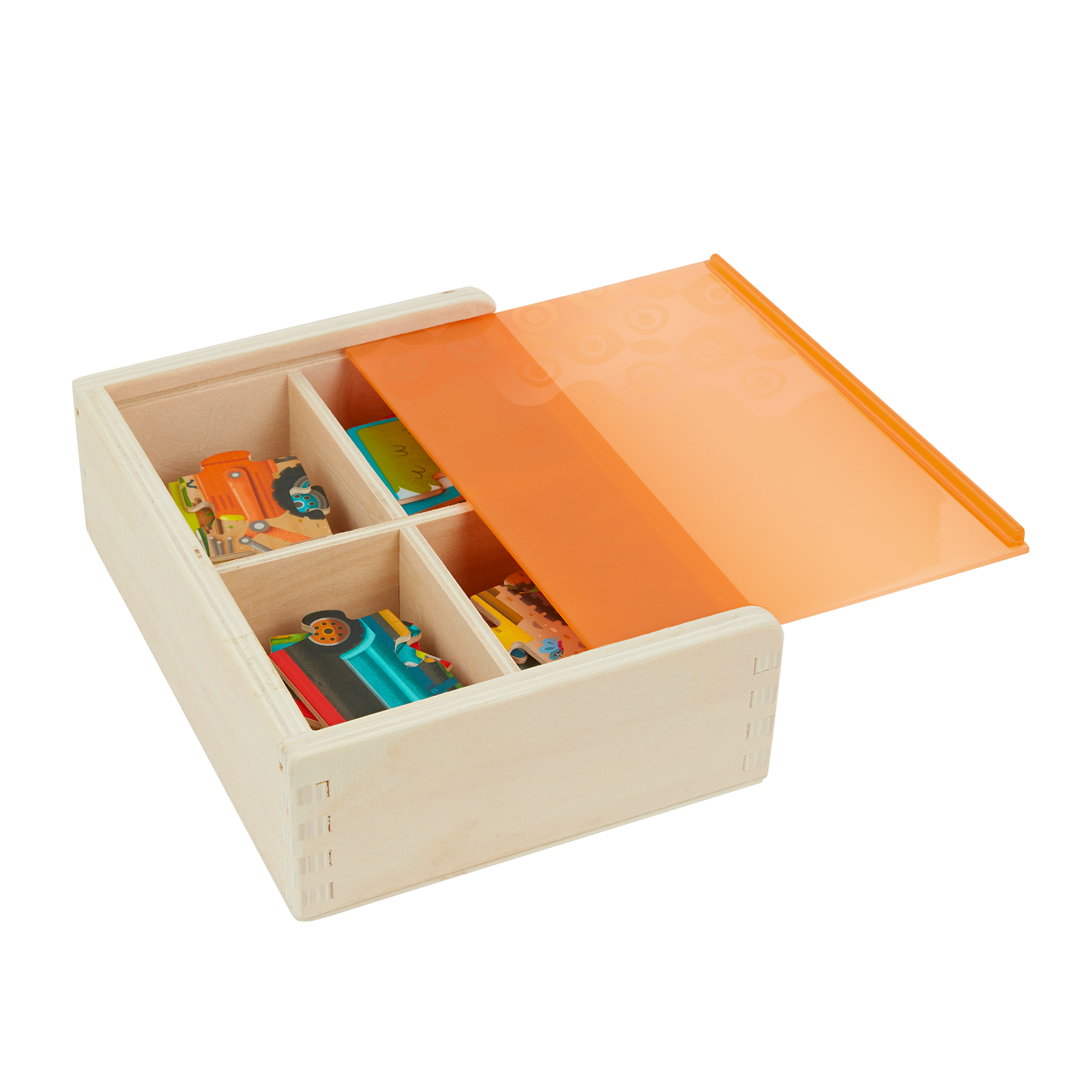 B Toys Wooden Truck Puzzles 48 Pieces