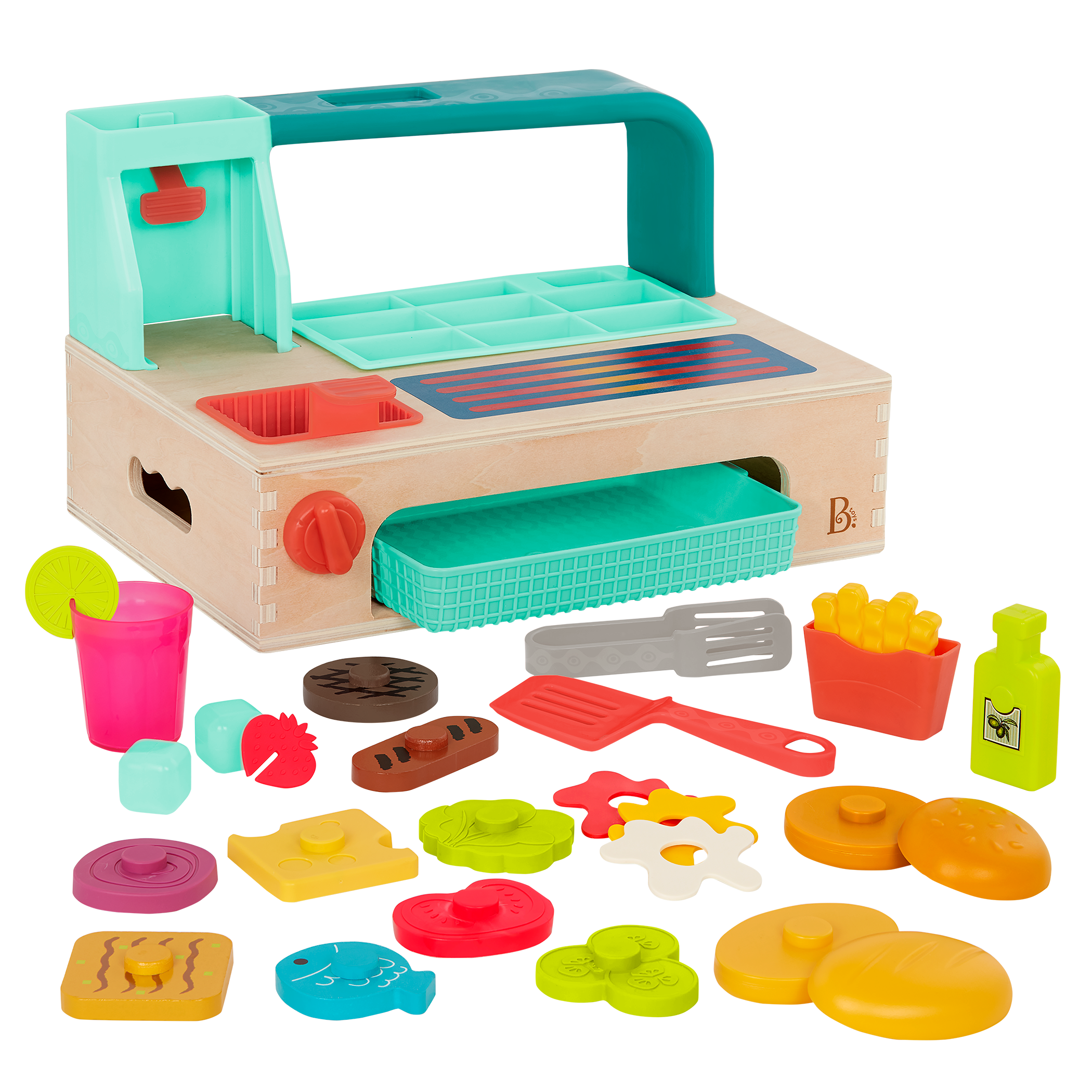 B Toys Burger Station Role Play Set
