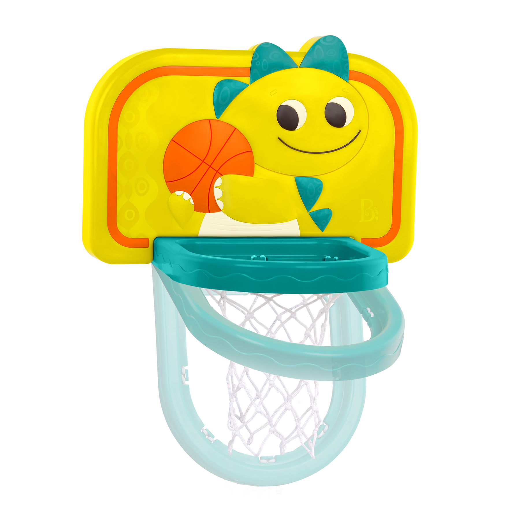 B Toys Dinosaur Dribble Basketball Net