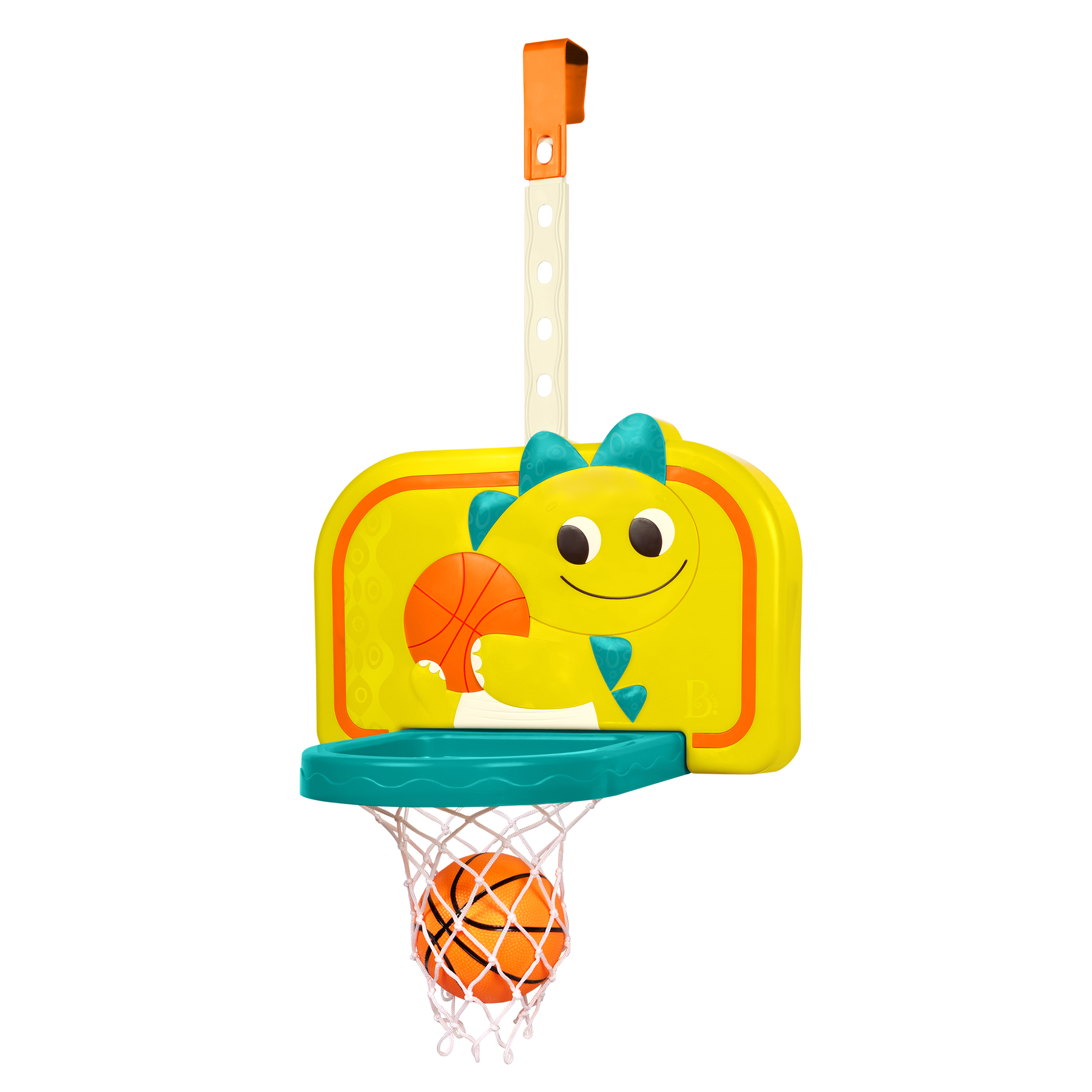 B Toys Dinosaur Dribble Basketball Net