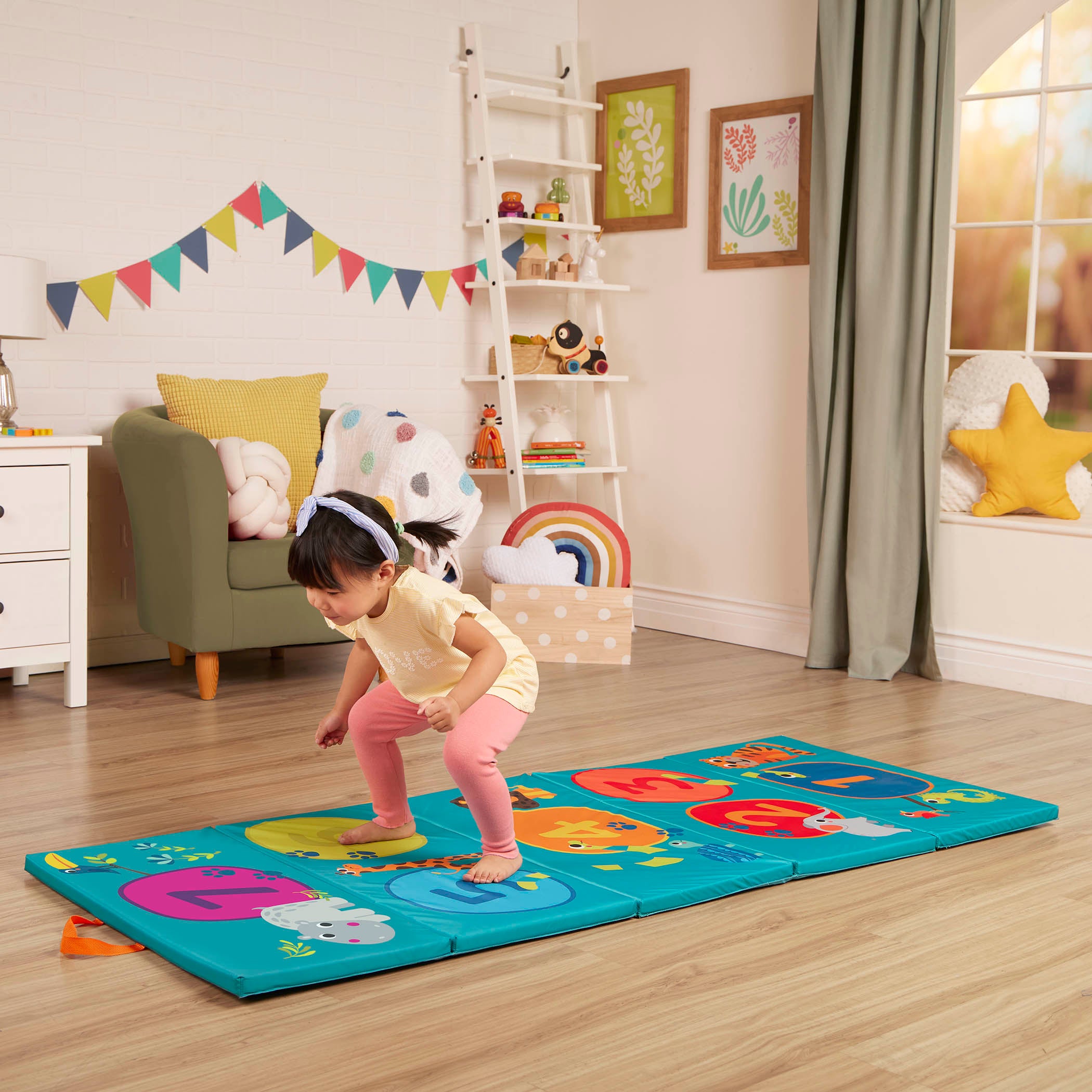 B. Toys Hop-N-Count Tumbling Mat