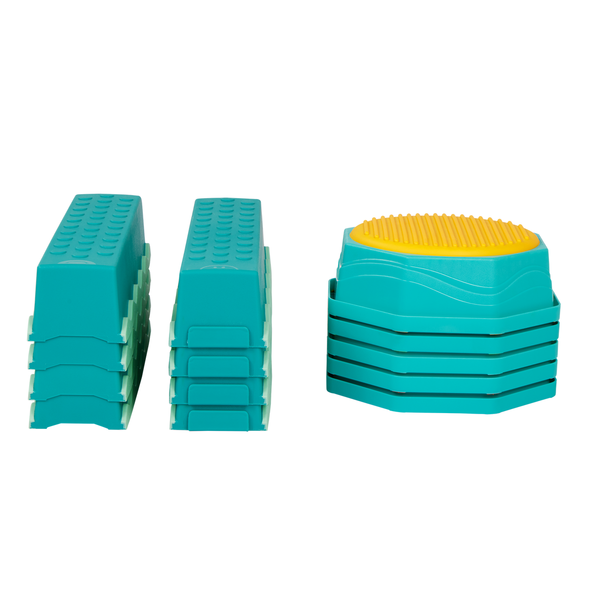 B. Active 10-Piece Balance Beam Set – Connectable Textured Sensory Beams for Balance & Coordination (Ages 3+)