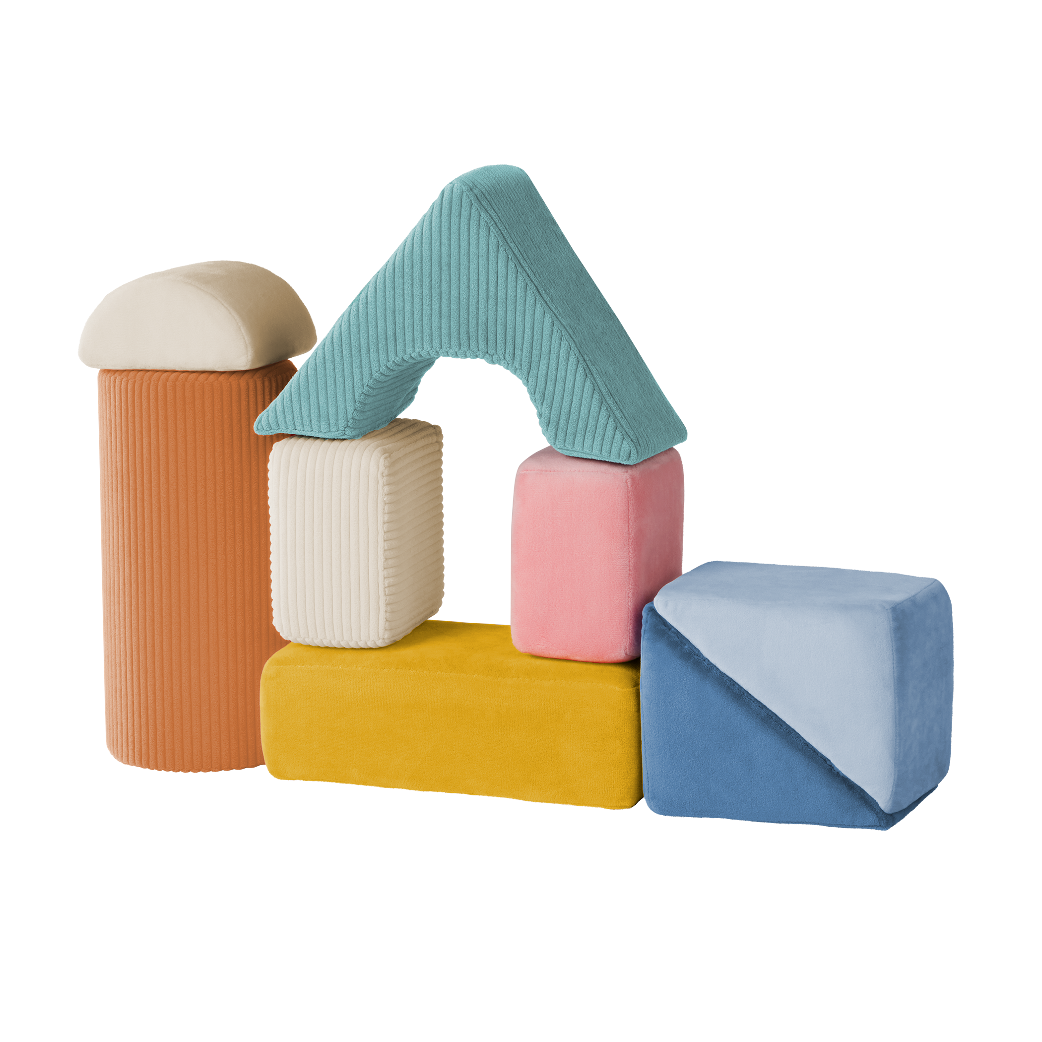 B Toys Tumble-y Towers Sensory Building Blocks