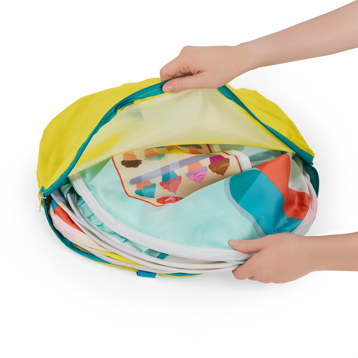 B. Toys Pop-Up Good-to-Go Food Truck – Foldable Play Tent with Food Accessories & Storage Bag (Ages 3+)