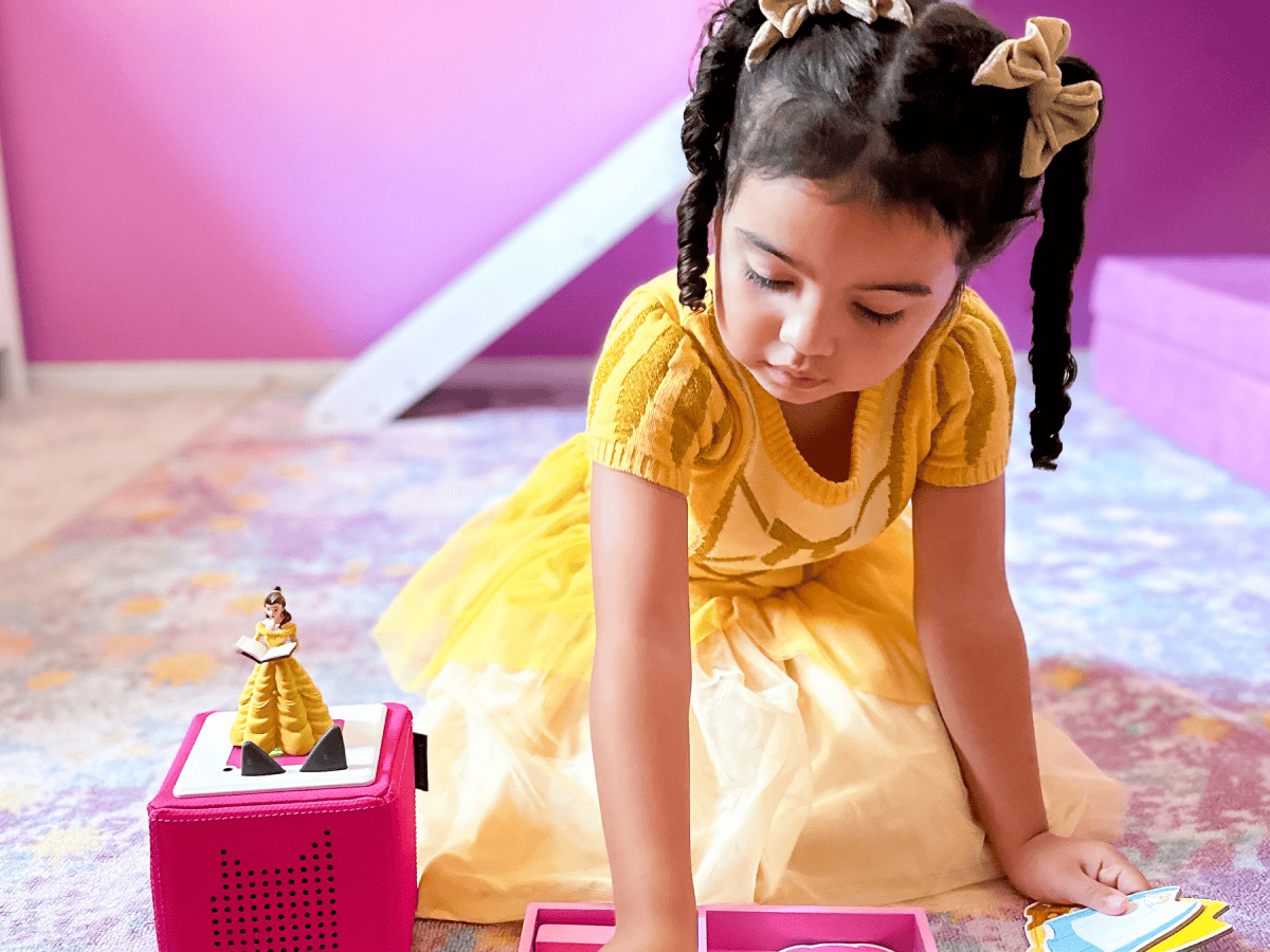 Tonies Disney Beauty and the Beast – Screen-Free Audio Tonie Figure with Stories & Songs for Kids (Ages 1+)