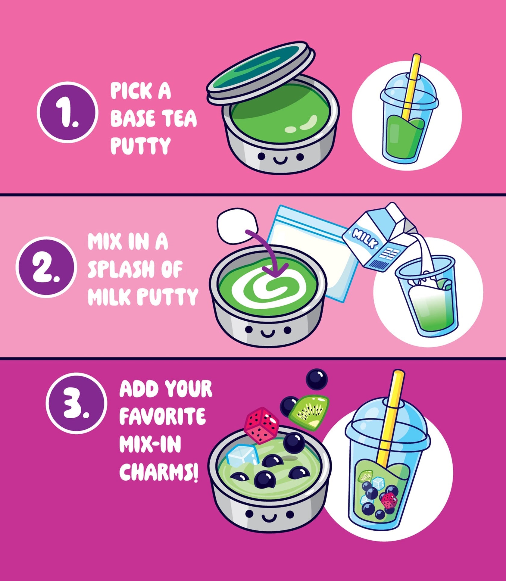 Crazy Aaron's Mixed By Me Boba