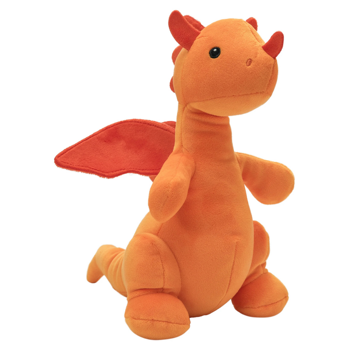 Manhattan Toy Brightfuls Dragon Citrus – Orange Soft Stuffed Dragon Plush