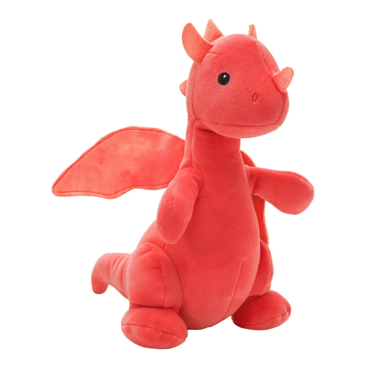 Manhattan Toy Brightfuls Dragon Salsa – Red Soft Stuffed Dragon Plush
