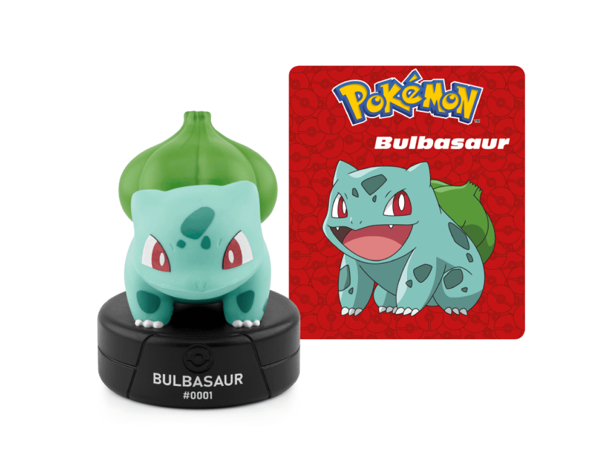 Tonies Pokémon Bulbasaur Tonie – Screen-Free Audio Figure with Pokémon Stories & Songs (Ages 4+)