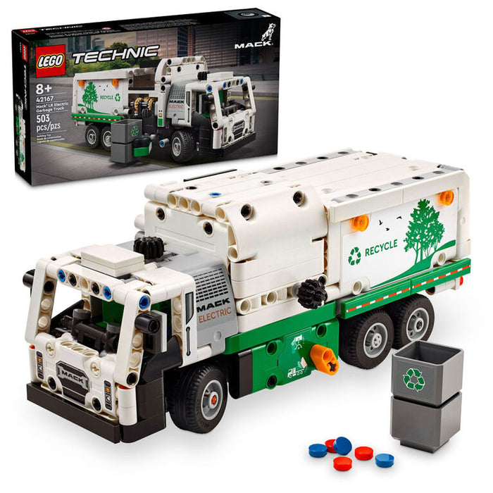 Lego Mack® LR Electric Garbage Truck (42167)