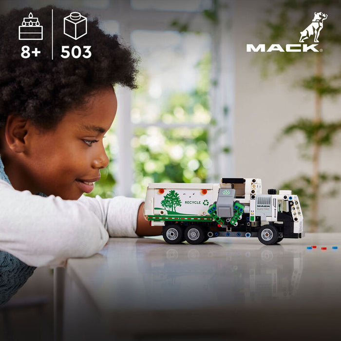 Lego Mack® LR Electric Garbage Truck (42167)