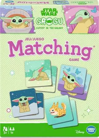 Ravensburger Star Wars Grogu Matching Game – Baby Yoda Kids Card Game (Ages 3+)
