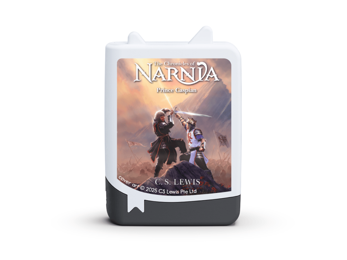 Tonies Book Tonie Chronicles of Narnia Book Tonie 4-Pack – Screen-Free Audio Companion for Kids' Books (Ages 5+)