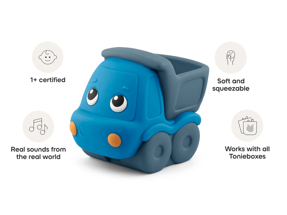 Tonies My First Tonies Construction Set 3-Pack – Screen-Free Audio Starter Set for Babies & Toddlers (Ages 1+)
