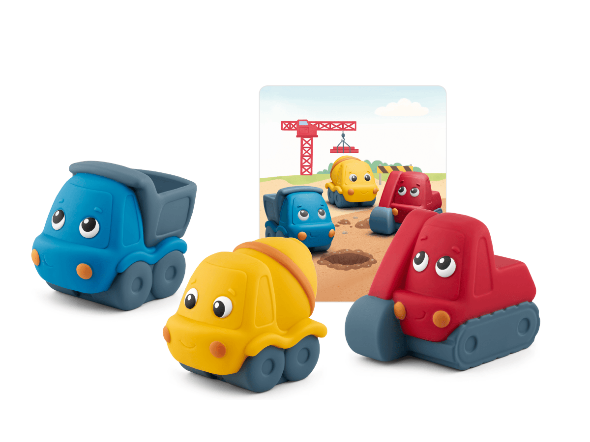 Tonies My First Tonies Construction Set 3-Pack – Screen-Free Audio Starter Set for Babies & Toddlers (Ages 1+)