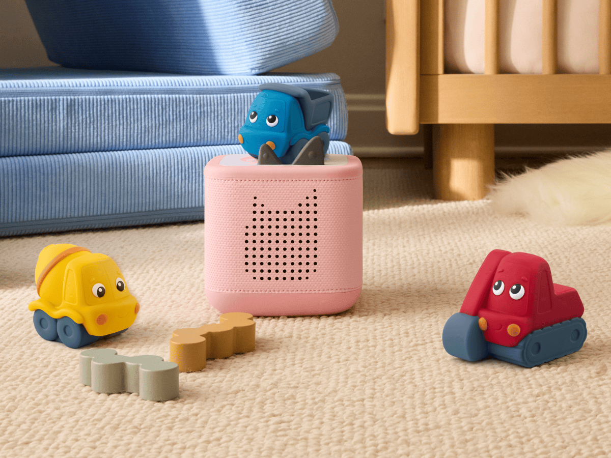 Tonies My First Tonies Construction Set 3-Pack – Screen-Free Audio Starter Set for Babies & Toddlers (Ages 1+)