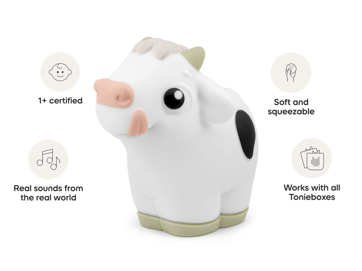 Tonies My First Tonies Cow – Screen-Free Audio Tonie for Babies & Toddlers (Ages 1+)