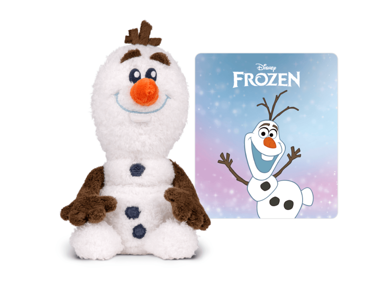 Tonies Cuddle Tonie Olaf (Frozen) – Screen-Free Audio Plush with Disney Stories & Songs (Ages 1+)