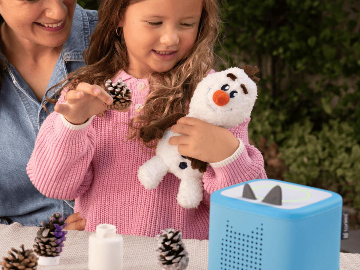 Tonies Cuddle Tonie Olaf (Frozen) – Screen-Free Audio Plush with Disney Stories & Songs (Ages 1+)