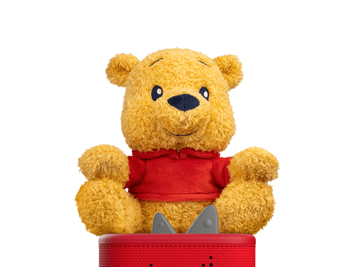 Tonies Cuddle Tonie Winnie the Pooh – Screen-Free Audio Plush with Disney Stories & Songs (Ages 1+)