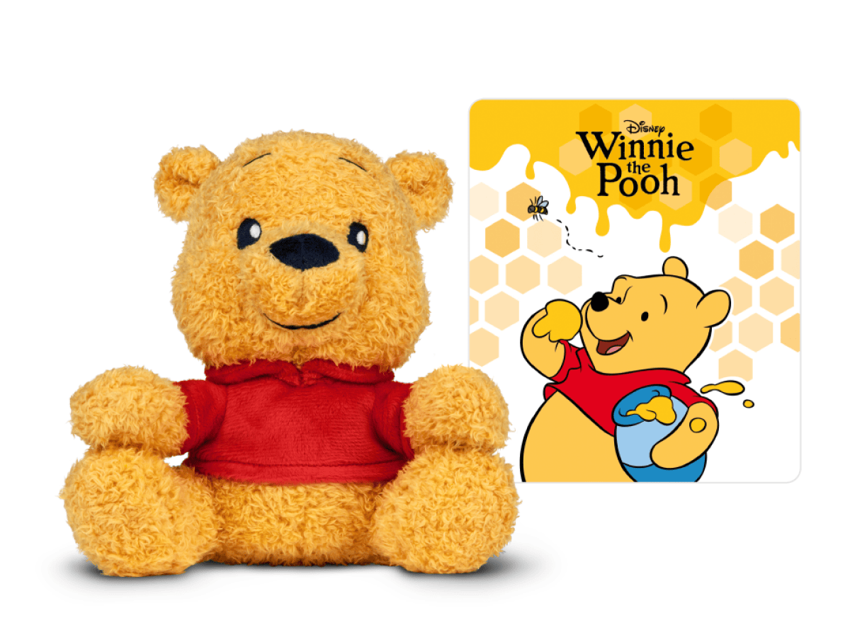 Tonies Cuddle Tonie Winnie the Pooh – Screen-Free Audio Plush with Disney Stories & Songs (Ages 1+)