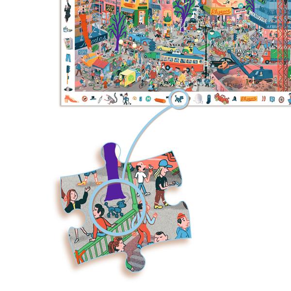 Djeco Observation Puzzle The City (200 pcs)
