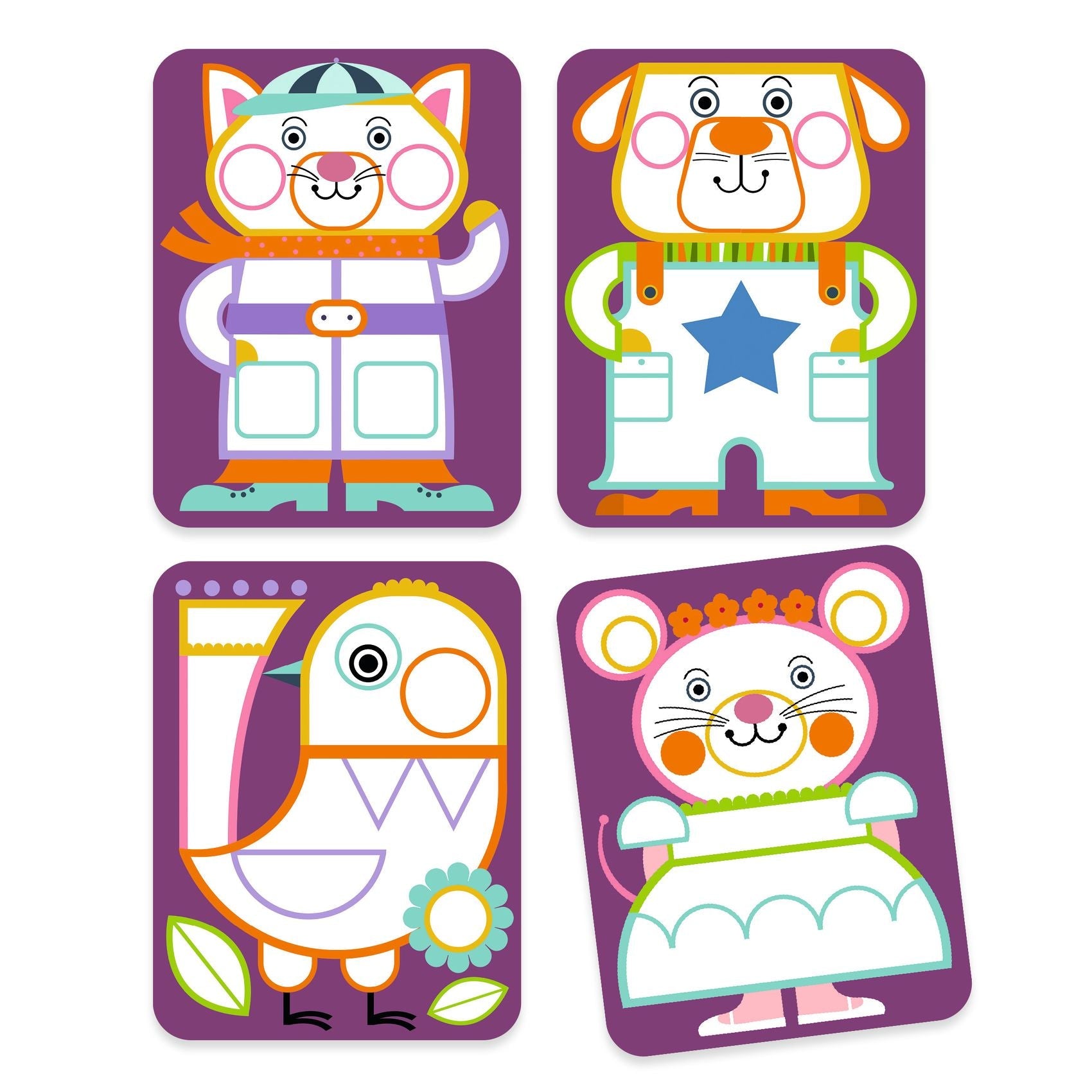 Djeco Palette Painting Chubby Cheeks