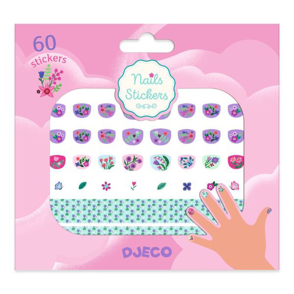 Djeco Nail Stickers Petite Fleur