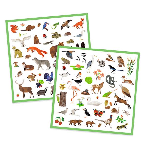 Djeco Stickers Fauna