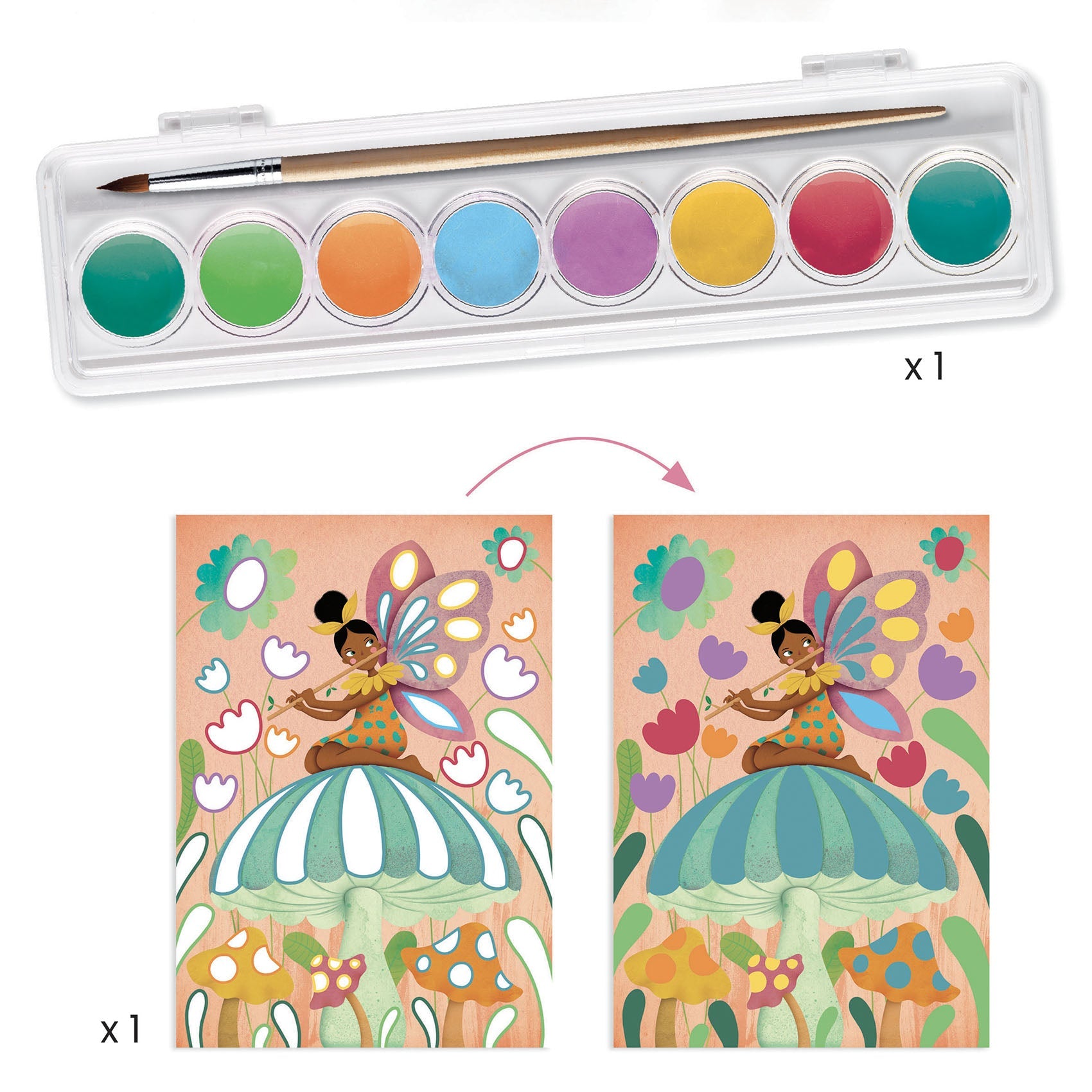 Djeco Multi-Activity Kit Fairy Box