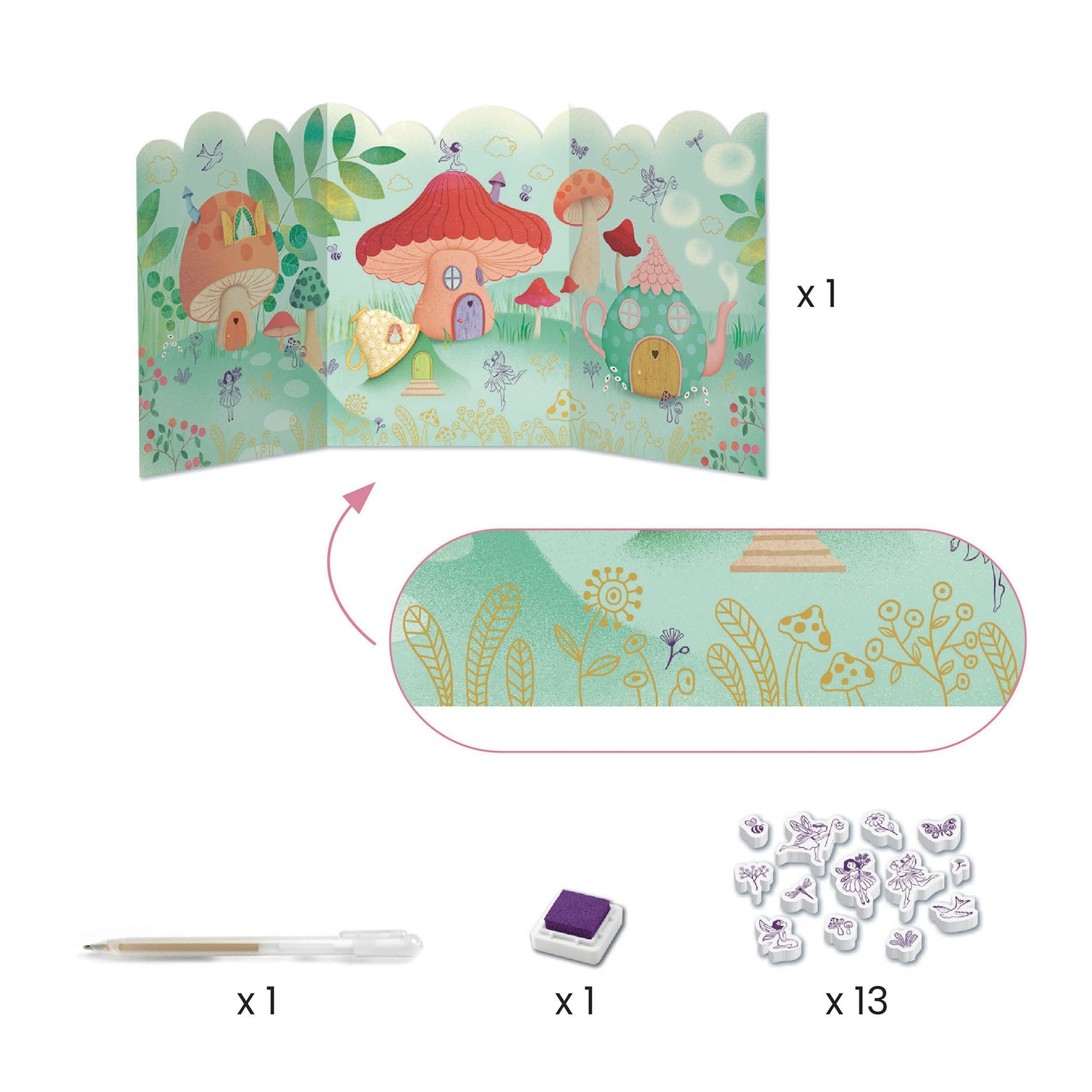 Djeco Multi-Activity Kit Fairy Box