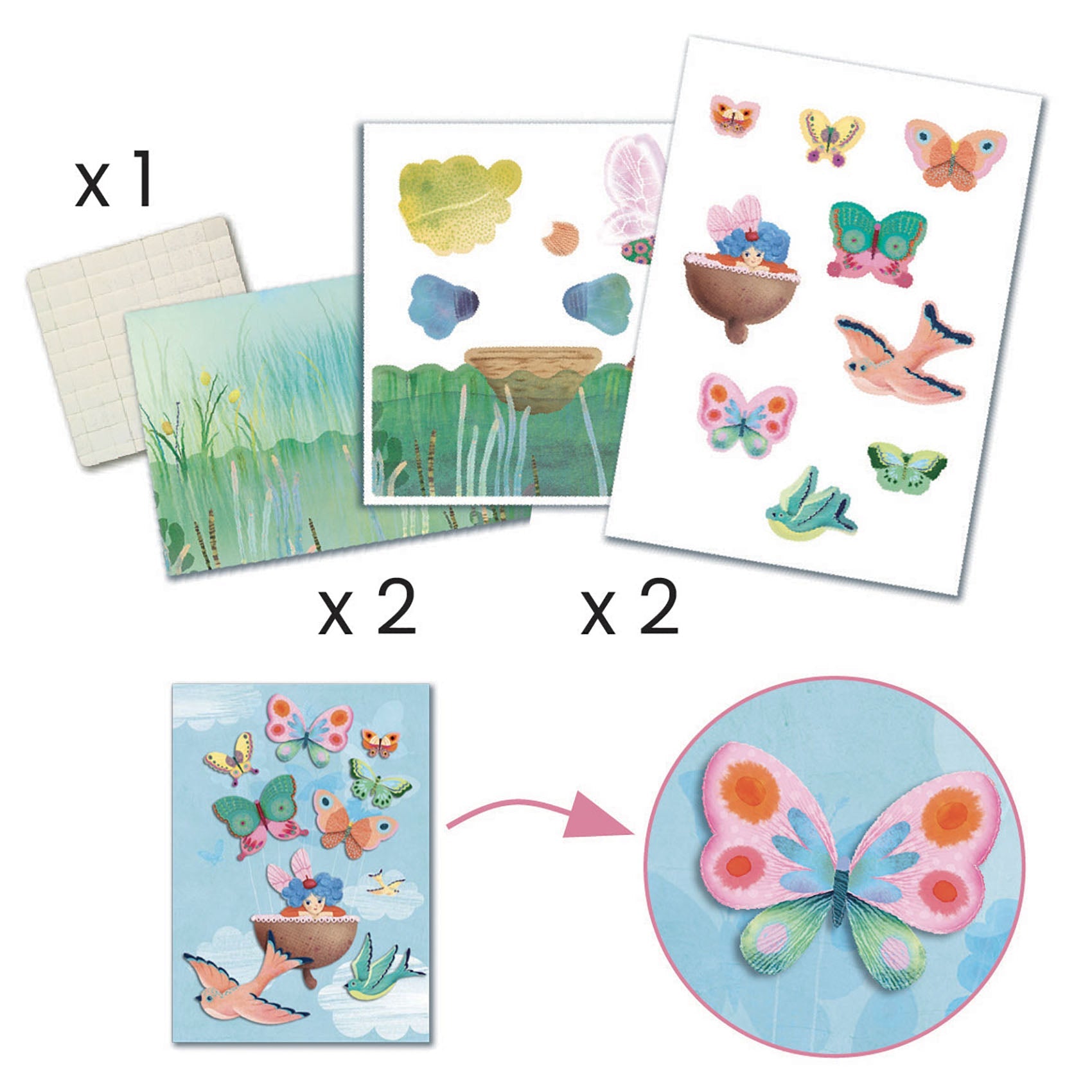 Djeco Multi-Activity Kit Fairy Box