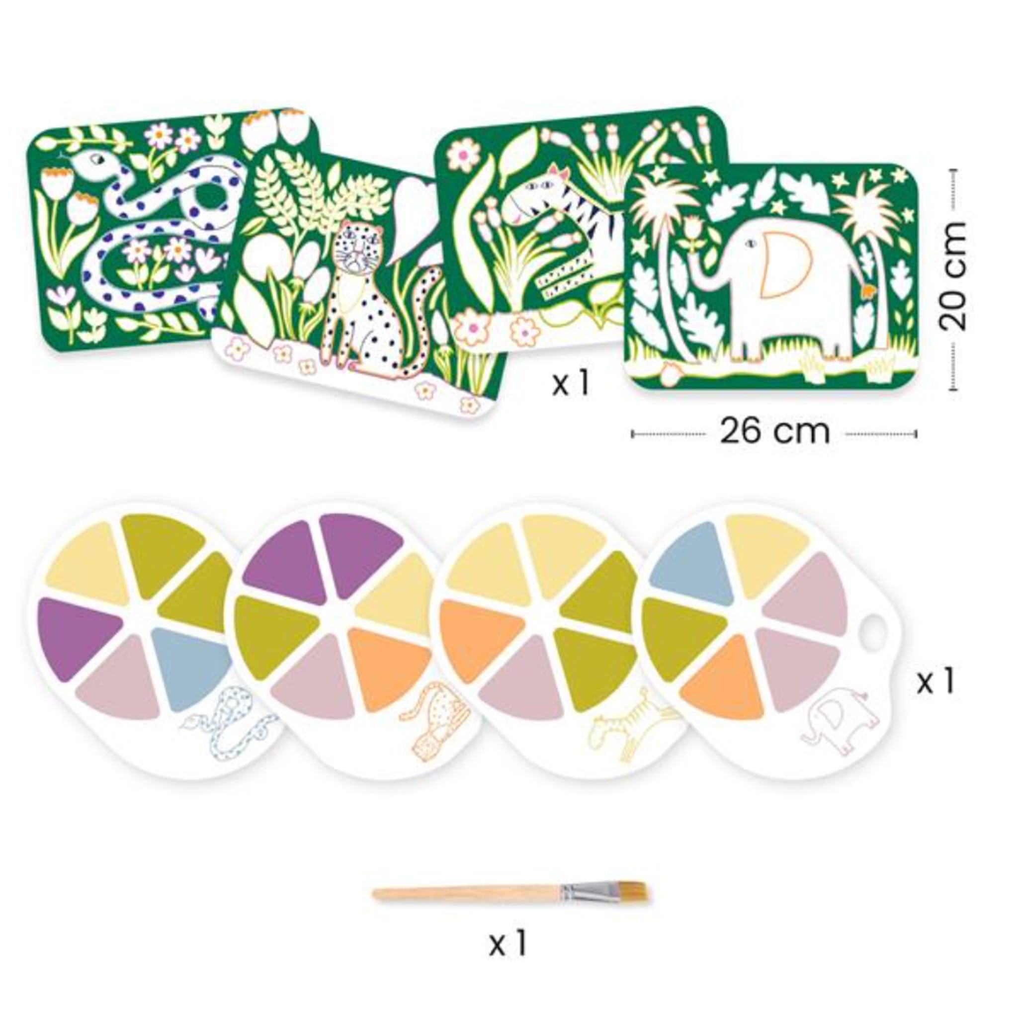 Djeco Palette Painting Wild One
