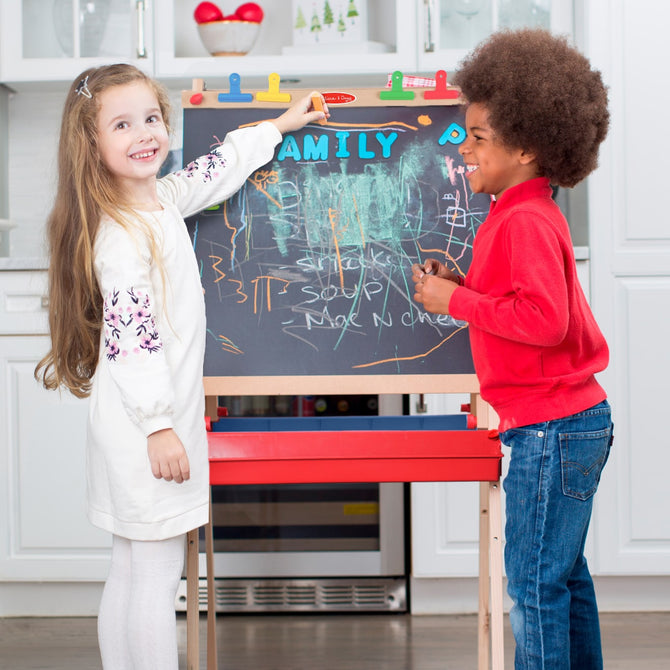 Deluxe Magnetic Standing Art Easel - Imagine That Toys