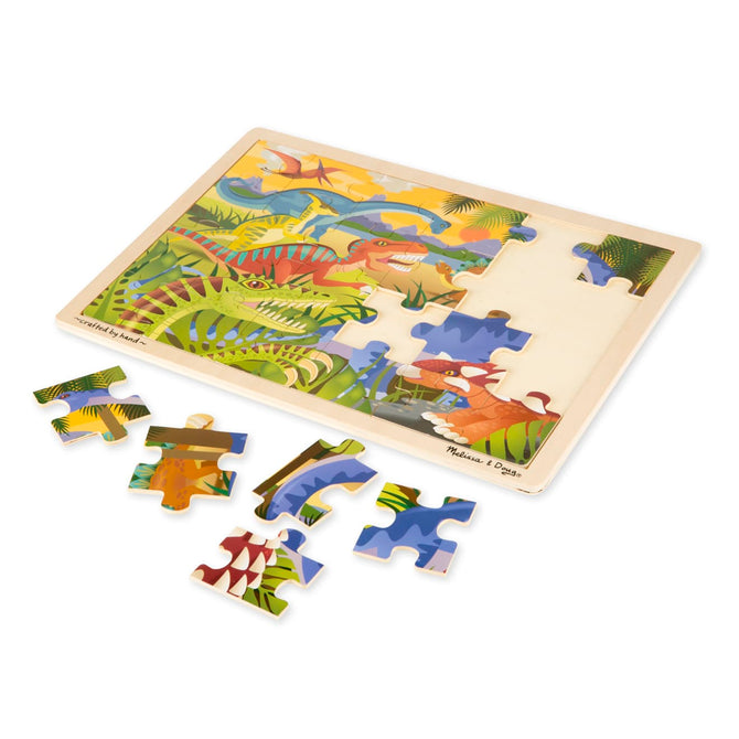 Melissa & Doug Dinosaur Wooden Jigsaw Puzzle