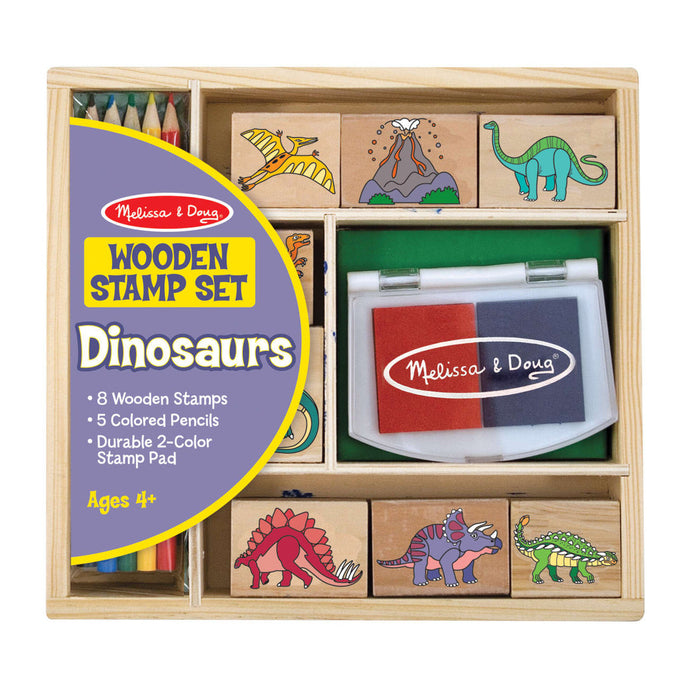 Melissa & Doug Stamp Set: Dinosaurs