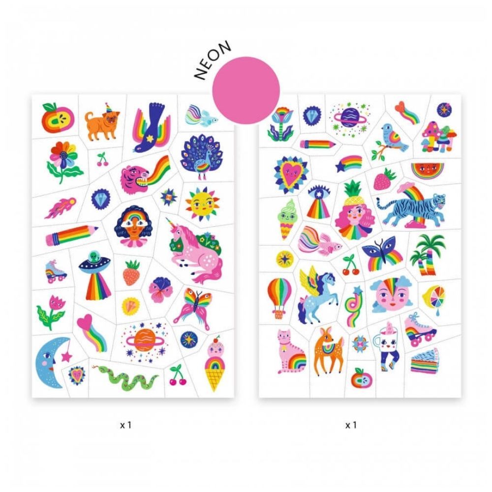 Djeco Tattoos Rainbow