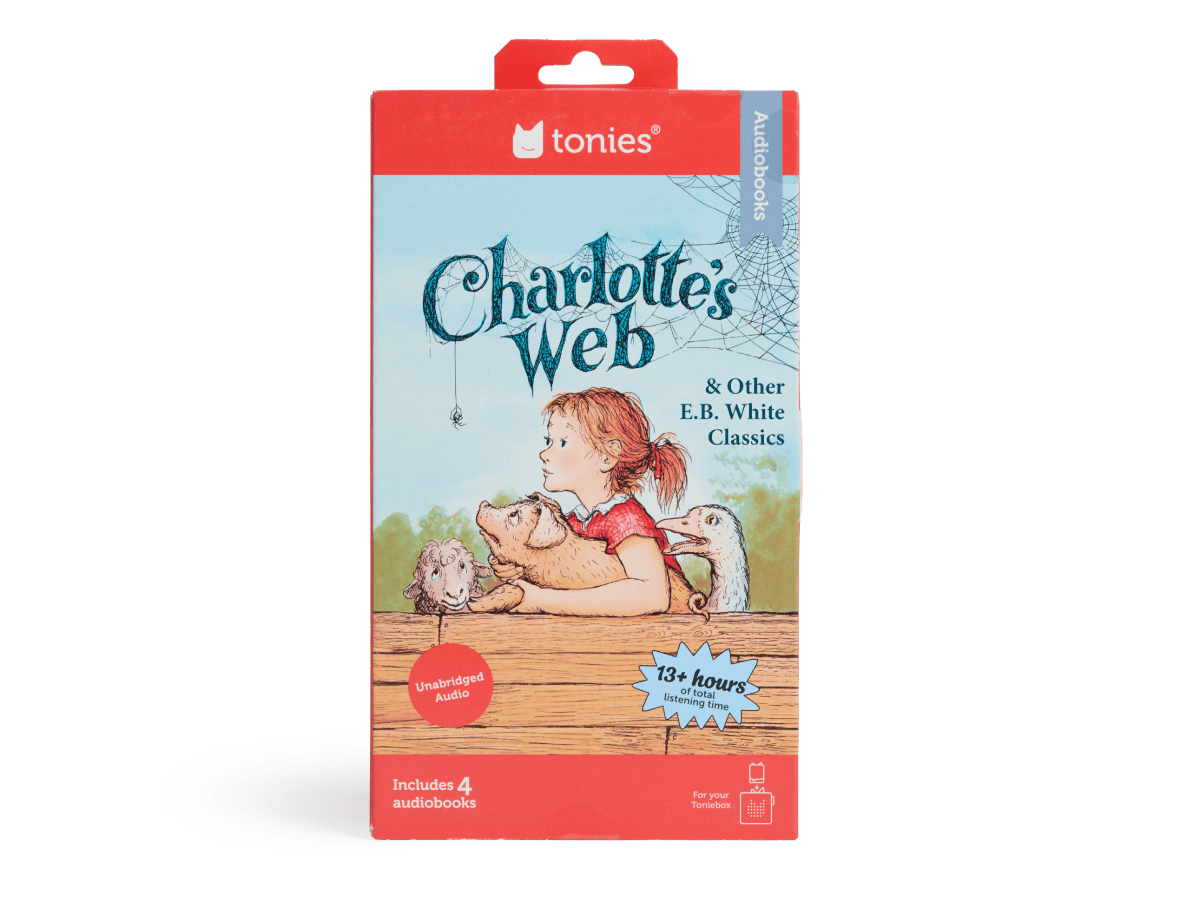 Tonies Book Tonie E.B. White Collection Book Tonie – Screen-Free Audio Companion for Kids' Books (Ages 5+)