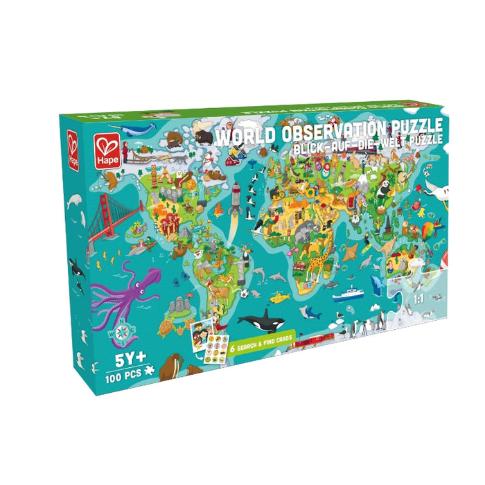 Hape World Observation Puzzle